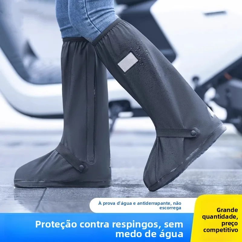 capas-de-bota-de-chuva-impermeaveis-reforcadas-para-uso-externo-unissex-de-cano-alto-antiderrapantes-resistentes-ao-desgaste