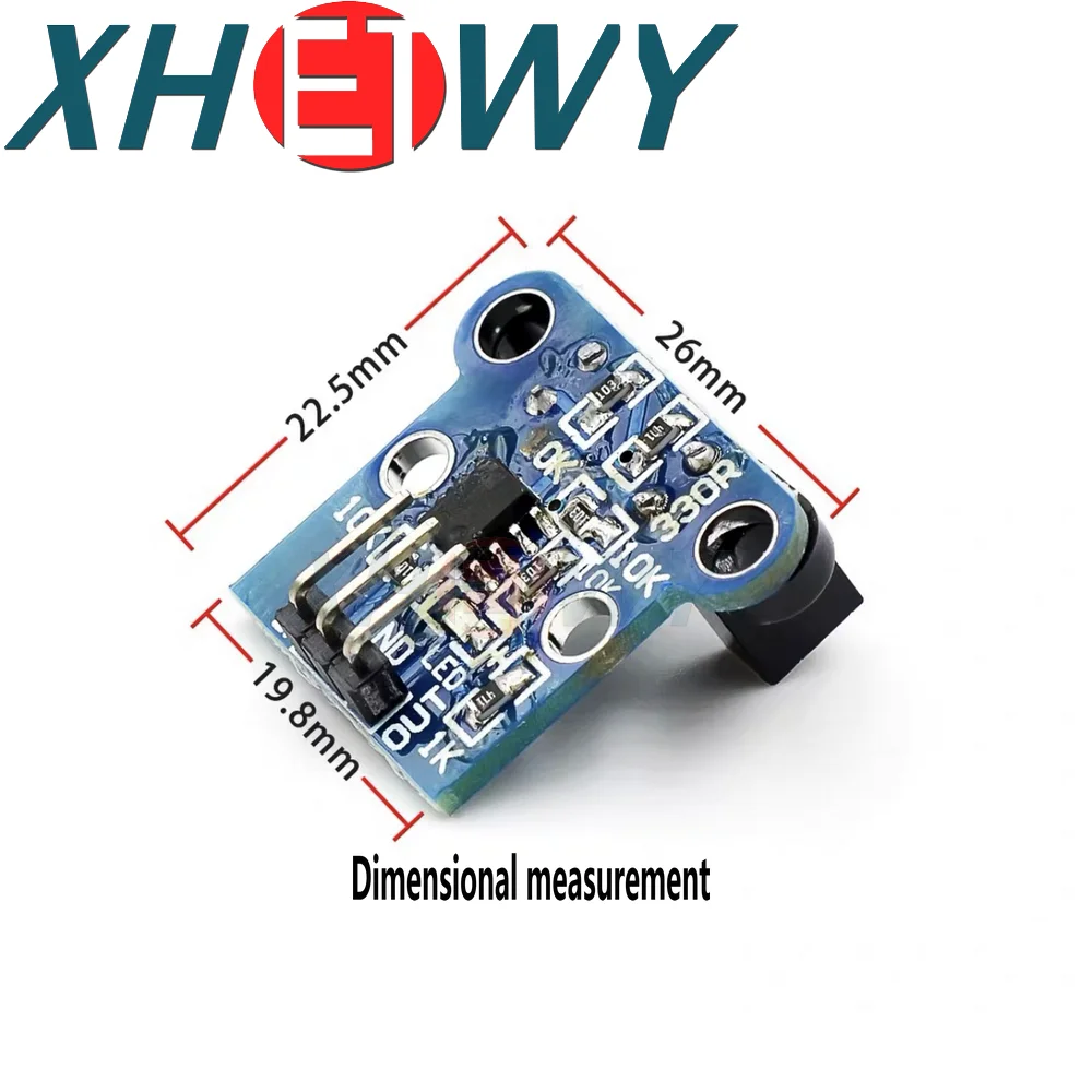 1PCS HC-020K photoelectric speed measurement, four-wheel drive car speed measurement,dual speed measurement with encoder kit