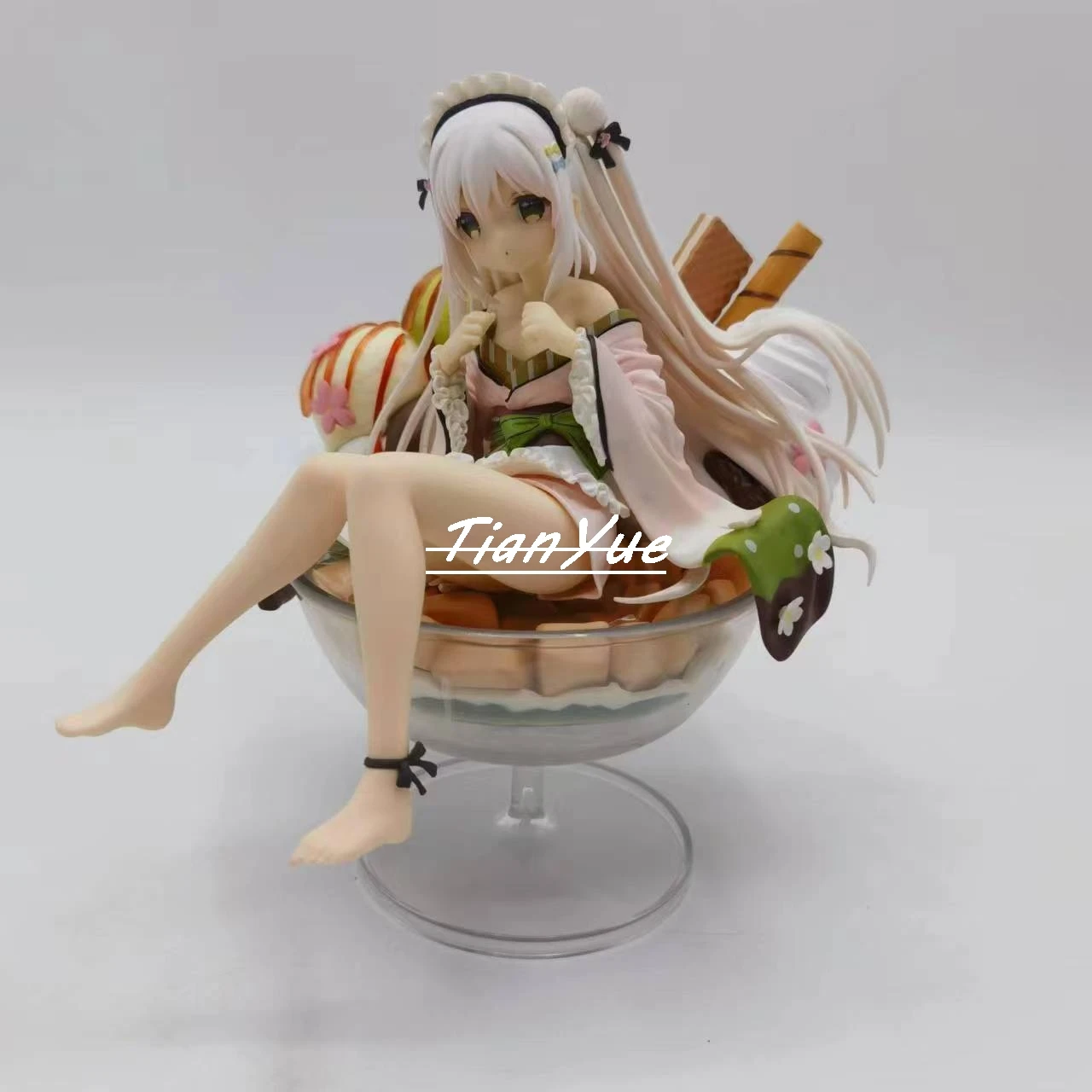 

Anime NATIVE Icecream Girl Icecream GirlKimono Girls PVC Action Figures Toys 19cm