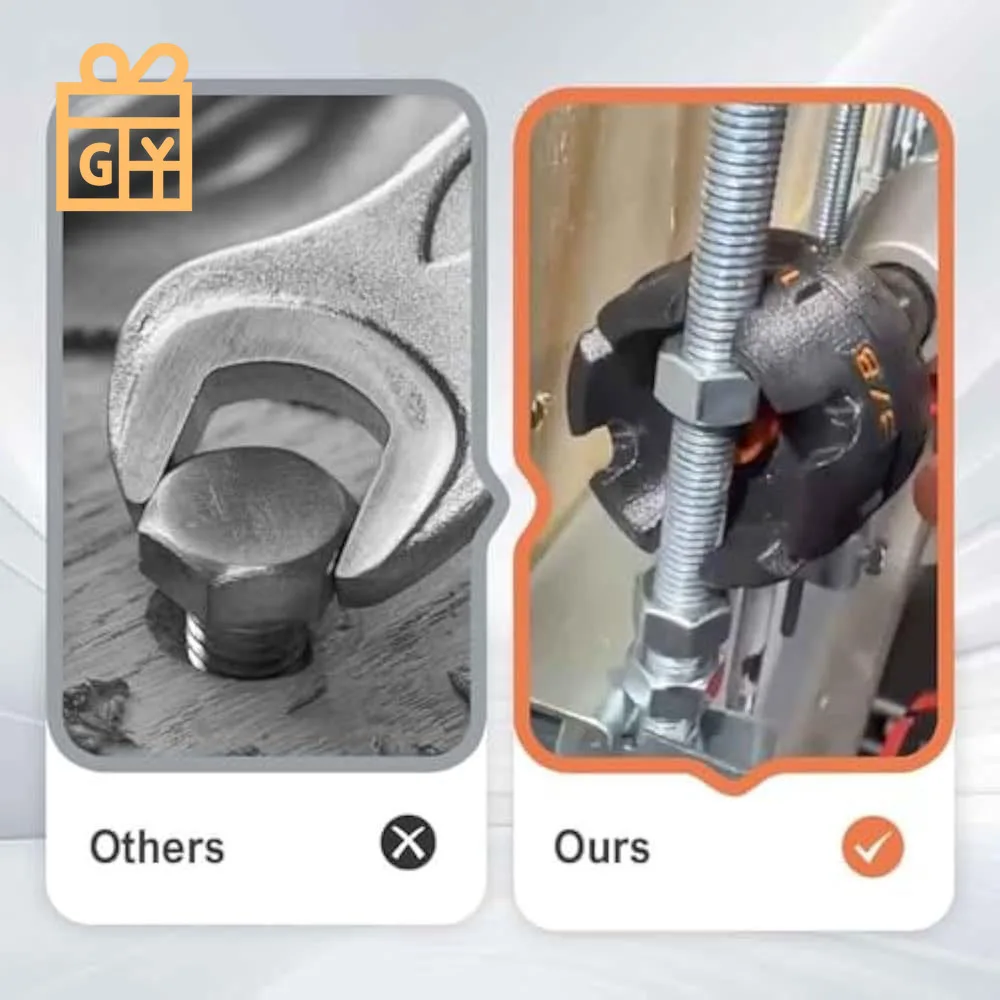 Accesorio de taladro con cremallera para tuercas, extracción rápida de tuercas y pernos, herramienta extractora de pernos, estantes de conductos, accesorio de llaves de tubo