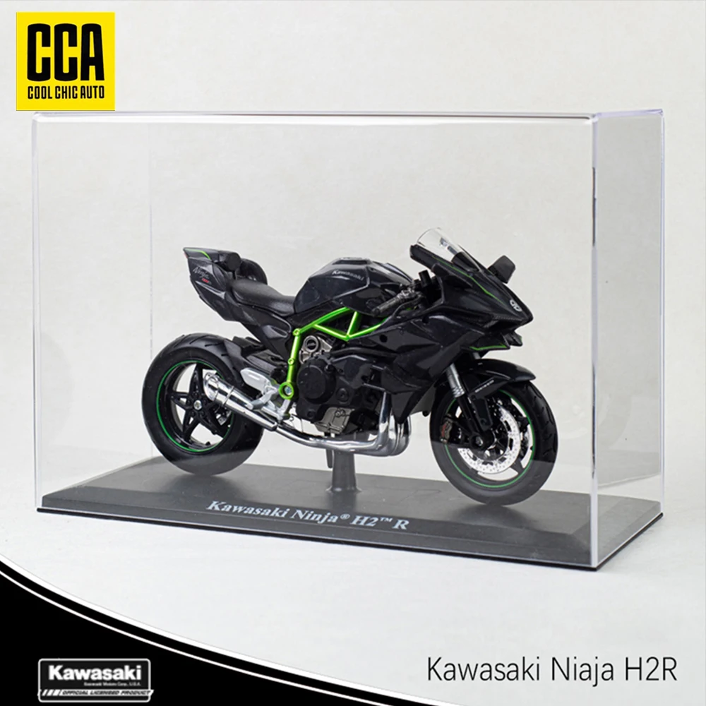 CCA 1:12 Scale Die Cast Motorcycle Model for Kawasaki Ninja H2R,Motorcycle Model, Kids Moto Toy Or Collection, Boyfriend