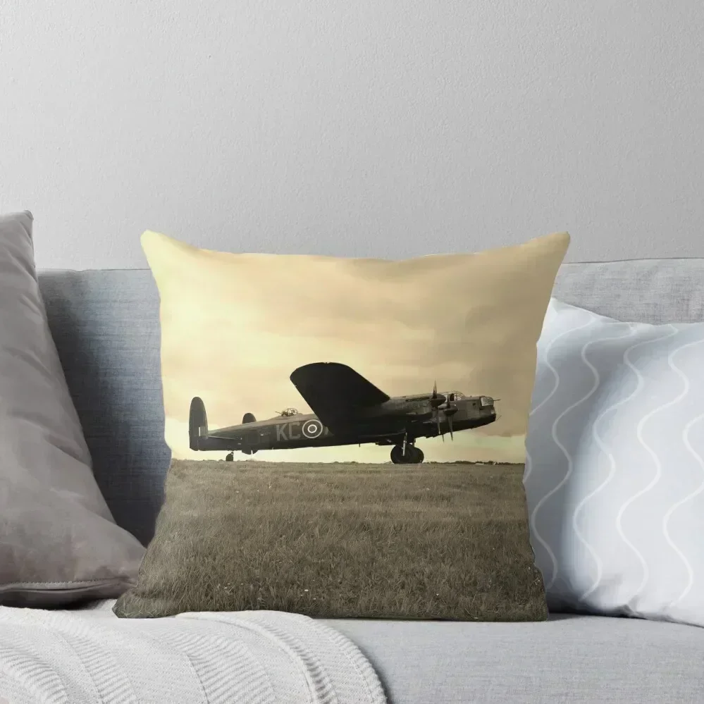 Lancaster Bomber Throw Pillow pillow pillowcase christmas supplies Rectangular Cushion Cover Couch Pillows pillow