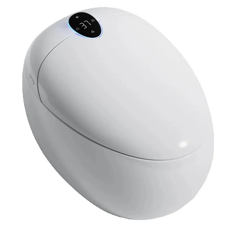H-0 model automatic toilet, -shaped integrated heating, double flushing, remote control operation IPX4 waterp