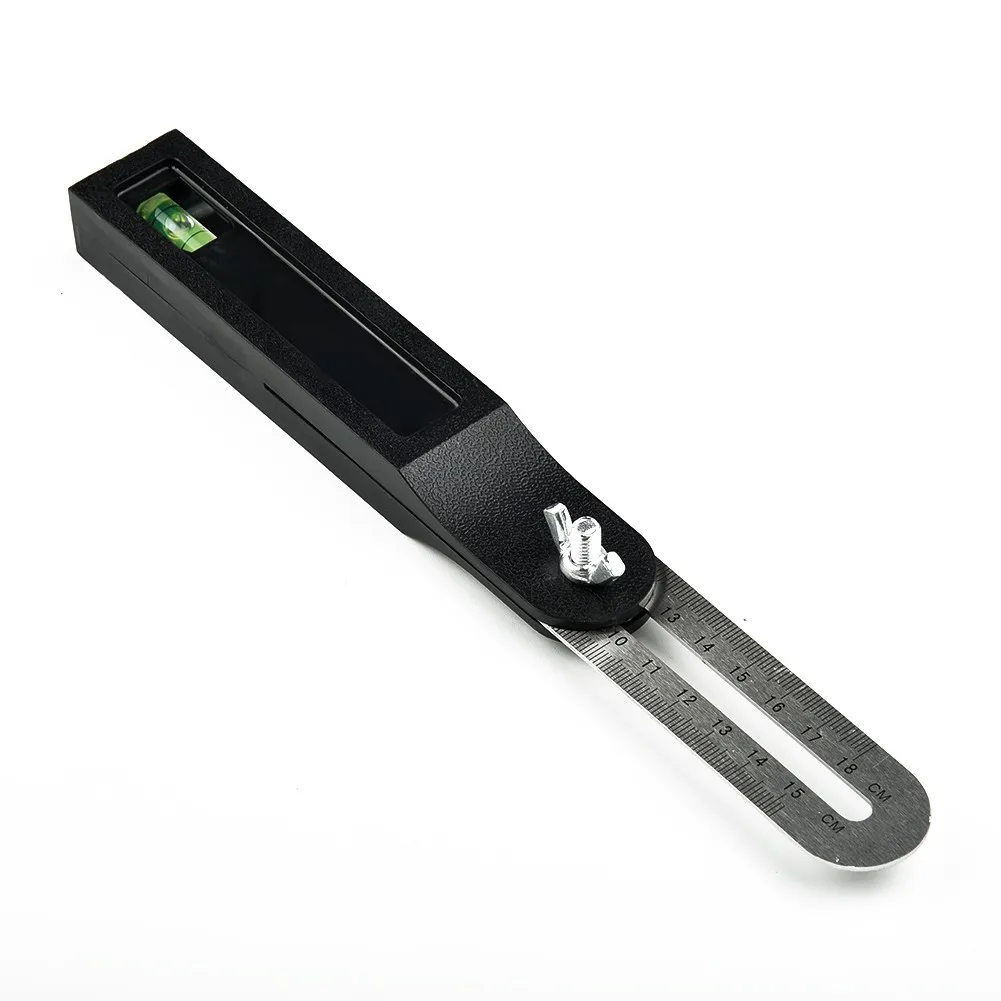 Stainless steel Angle Ruler Sliding Wood Marking Tool Bevel Adjustable Gauge Angle Finder Square Gauge Protractor
