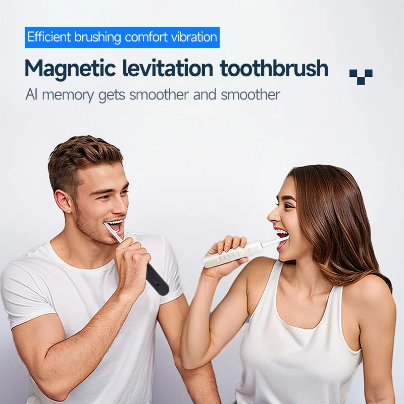 

Jian brand high-end men's and women's suspended magnetic levitation sweeping cleaning mode sonic electric toothbrush