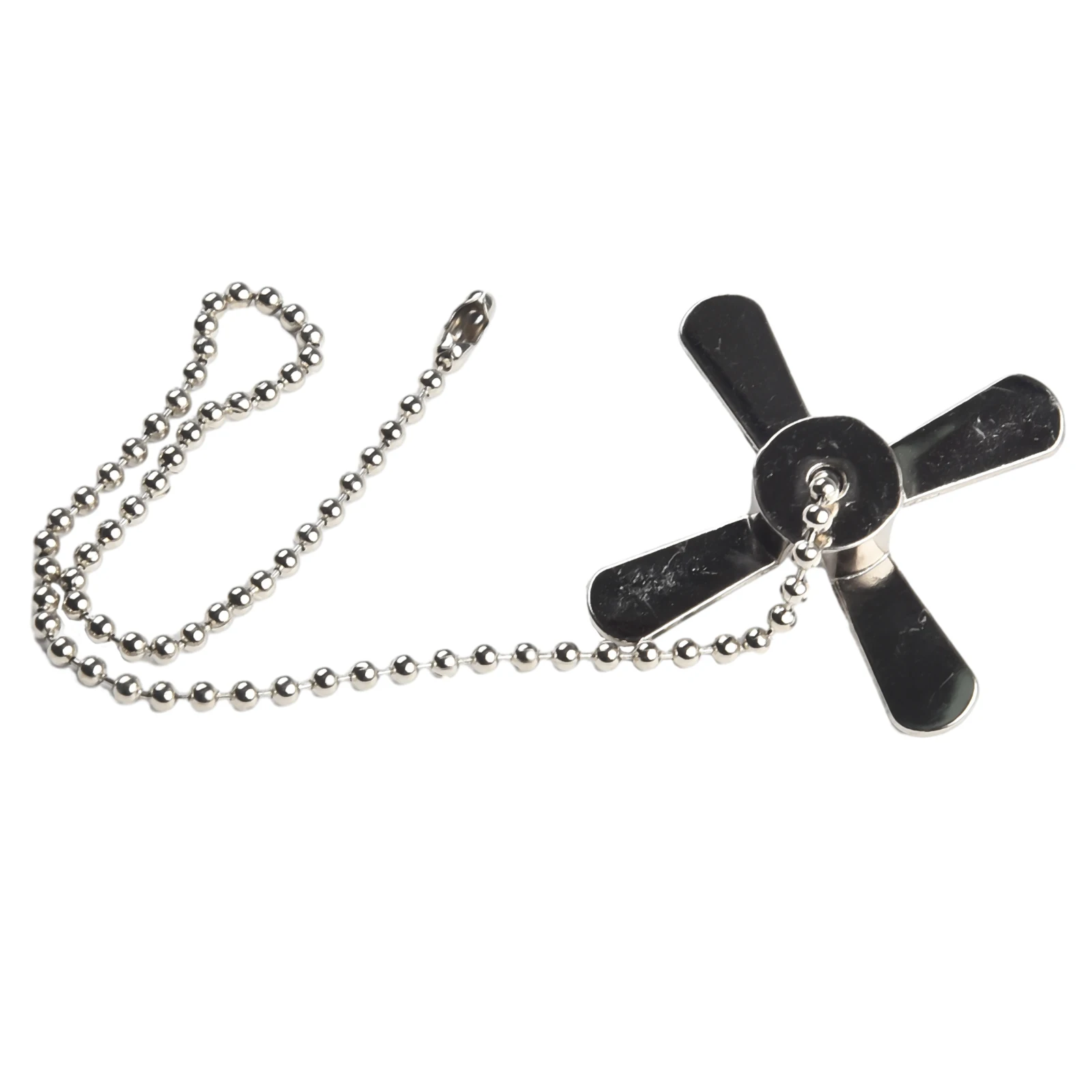 2Pcs Pendant Metal 2X 30CM Pulls Beaded Ceiling Decor Decoration Extension Fan Fans Lights Set For Ceiling 12