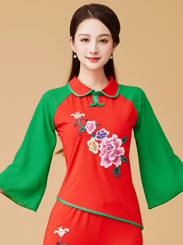 conjunto-de-ropa-para-baile-cuadrado-nuevo-estilo-primavera-verano-top-con-flores-bordadas-traje-Etnico-para-danza-del-vas