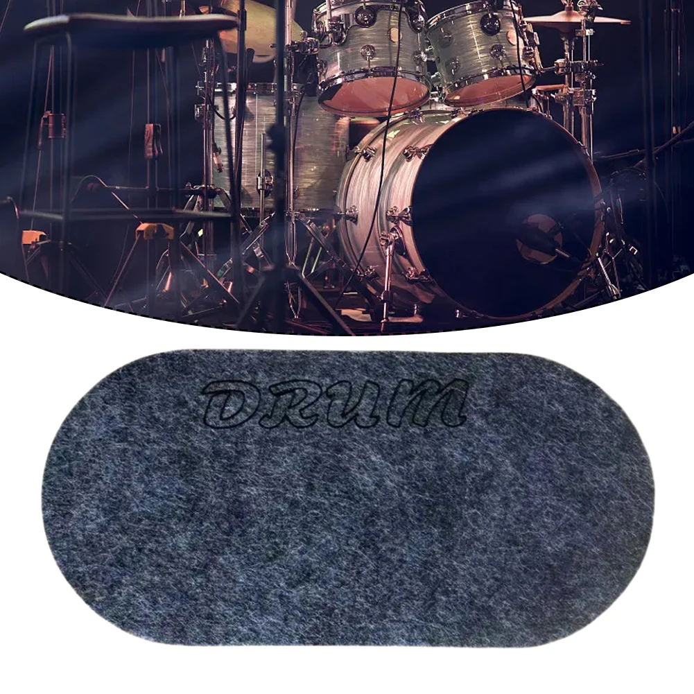 Drum Reinforcement Sticker 6g Drum Kick Pad Long-lasting Enhanced Drum Skin Protection Single Stomp Reinforcement