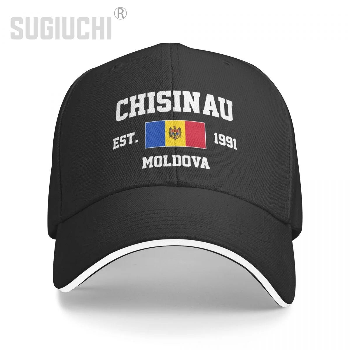 

Baseball Cap Moldova EST.1991 Chisinau Capital Men Women Unisex Hip Hop Sandwich Caps Snapback Golf Hat Fishing