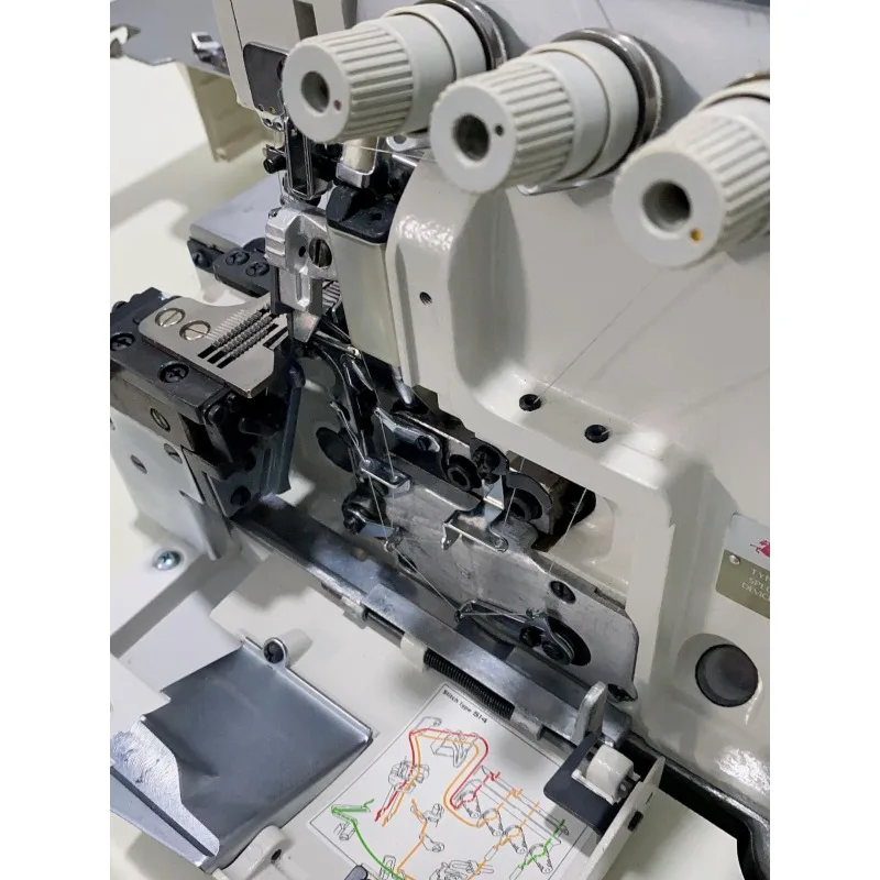Industrial four-wire edge locking machine electric desktop oversewing machine n direct drive silent motor