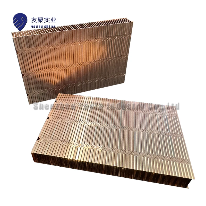 OEM Custom Skiving Fin Heat Sink Copper Pipe Heatsink Radiator Heatpipe Cooling for Cooler