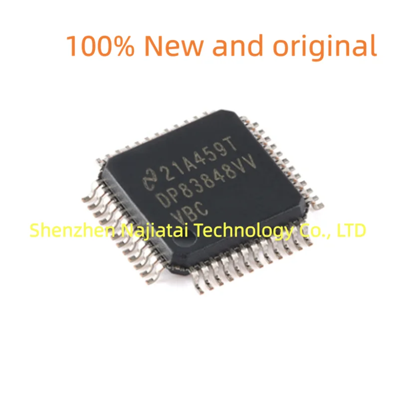 

10PCS/LOT 100% New Original DP83848CVVX/NOPB DP83848CVVX DP83848VV DP83848 LQFP48 IC Chip