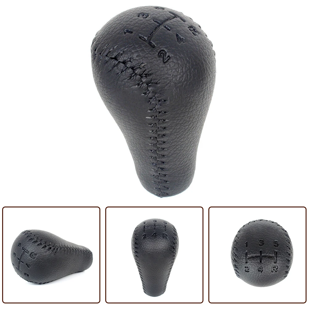 5/6 Speed Leather Gear Shift Knob For Nissan For Navara D40 For Frontier 05-15 Car Gear Shift Konb Gaiter Shifter Knob