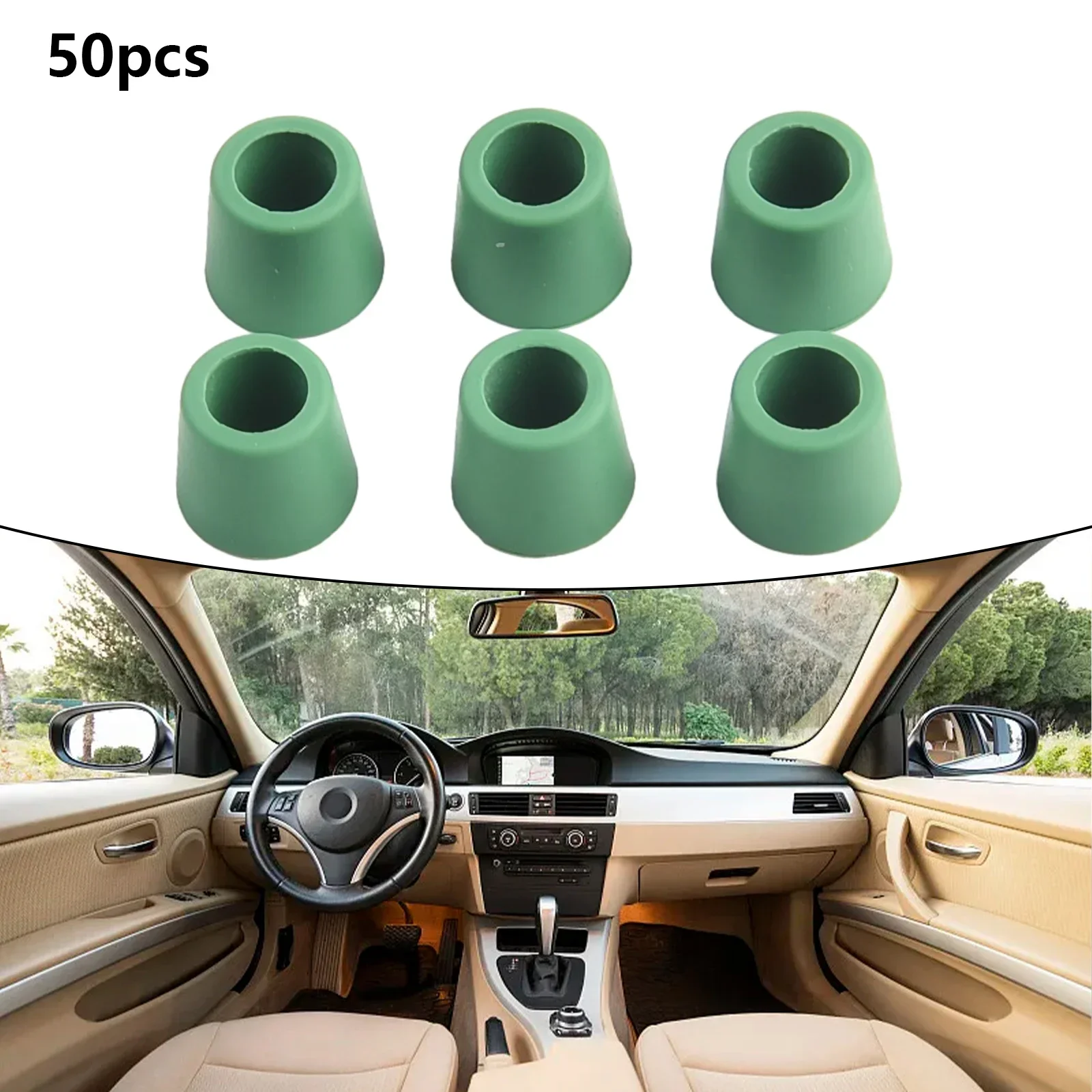 

50Pcs Air Conditioning Rubber Sealing O-ring For A/C 1/4" Charging Hose Manifold Repair Replacement Kit Rubber Sealing O-ring
