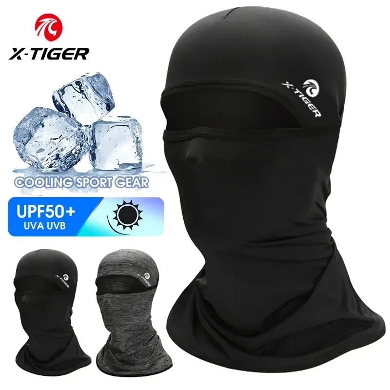 X-TIGER Summer Face Mask Cycling Fishing Training Face Scarf Neck Gaiter Absorb Sweat UV Protection Sport Face Mask