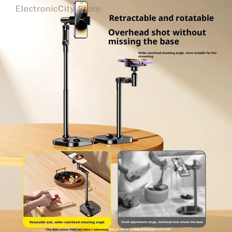 1PC 360° Adjustable Angle & Height Desktop Phone Stand All Phones Tablet Stand Phone Holder - The Perfect Lazy Phone Holder