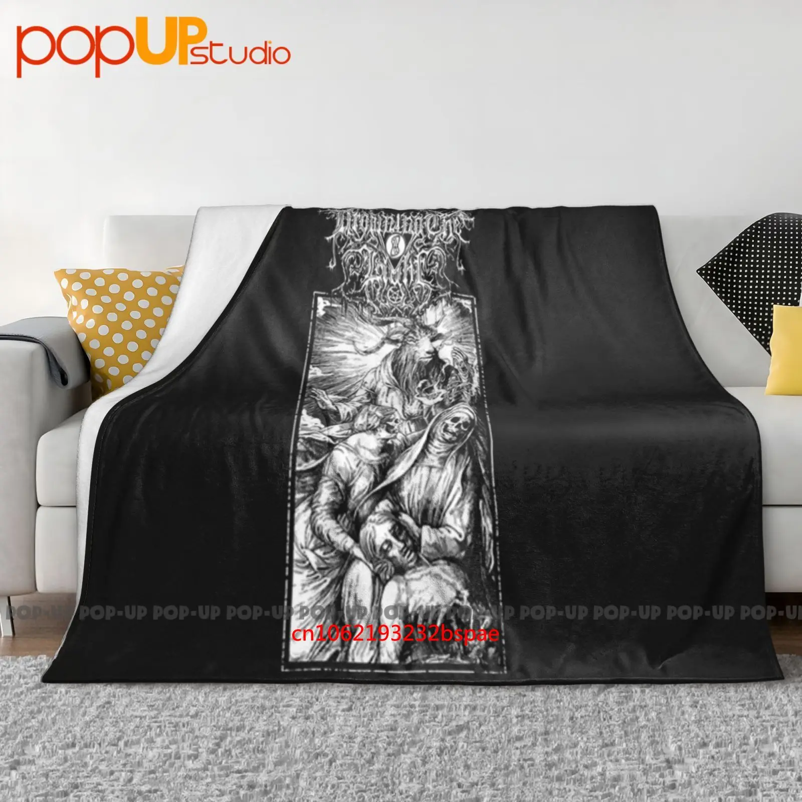 Naufrage du sabme léger Urgehal Urfaust Inquisition austier couverture Ultra-douce couette hiver housse de canapé housses de lit