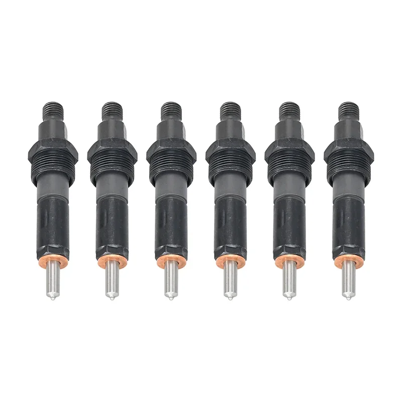 0432133864 New and High-quality 6Pcs Fuel Injectors Compatible with Bosch Evolution 300 12 Valve 5.9L