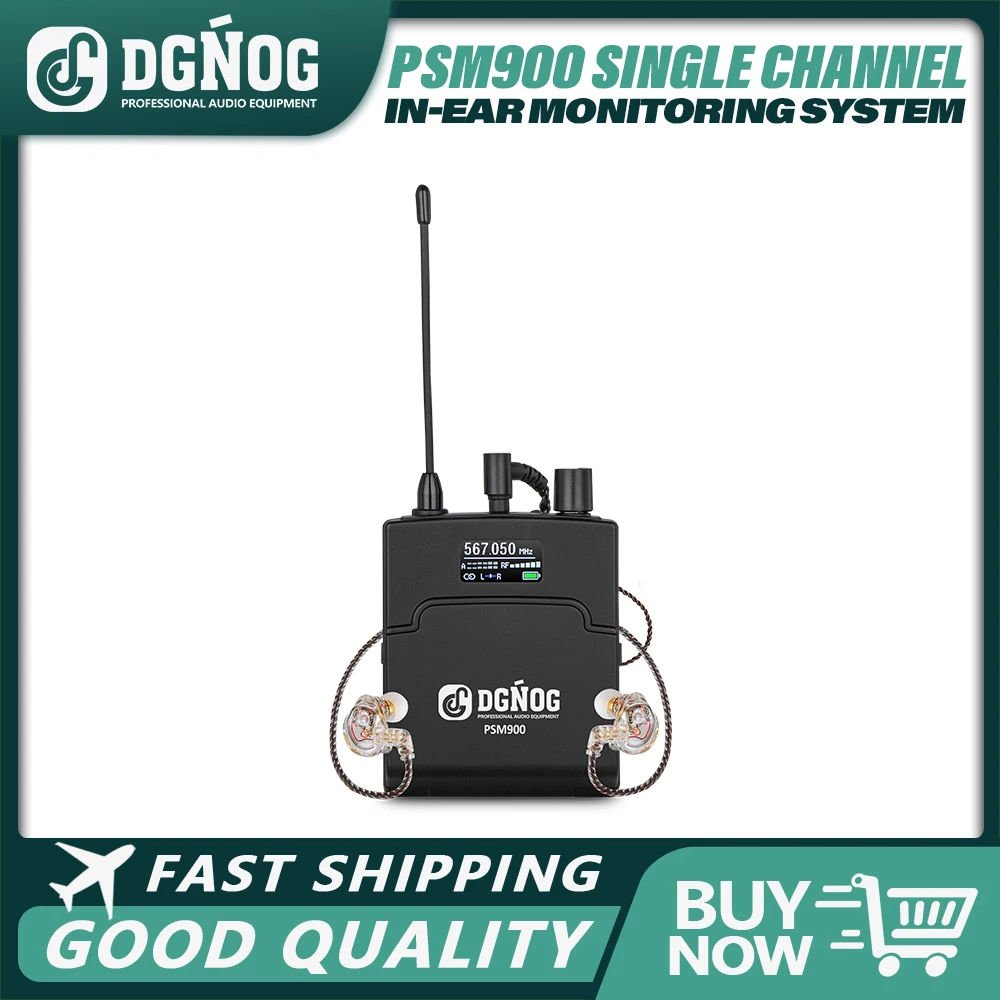 600MHz Bodypack Receiver for DGNOG PSM900 Wireless Stage Monitor System