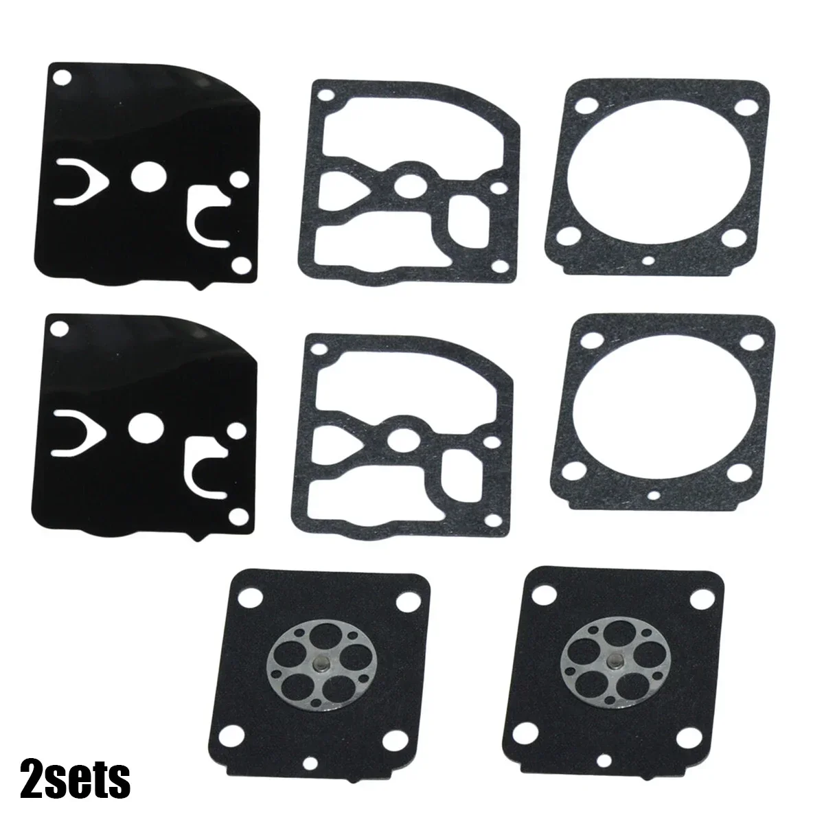 2Set Carburettor Diaphragm Gasket Kit For STIHL MS171 MS181 MS211 Carburetor Gasket Diaphragm Repair Rebuild Kit Replacement