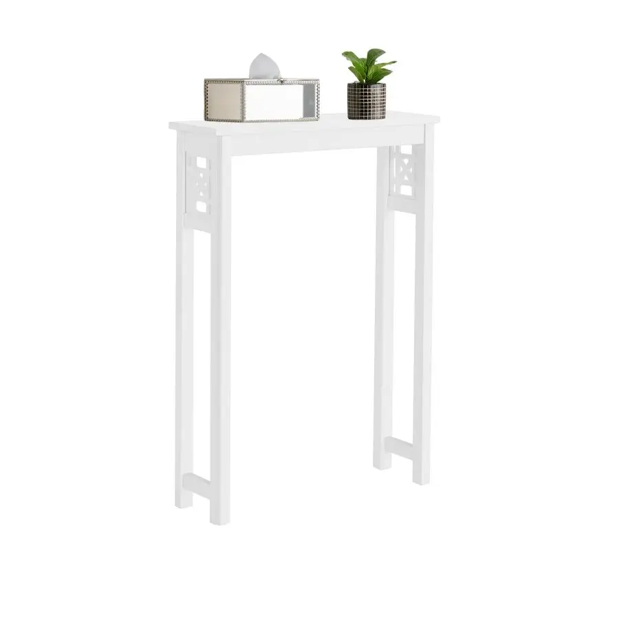 

OvertheToilet Storage Shelf 37 Tall Bathroom Space Saver with Fixed Shelf amp Open Gridwork Design Modern Freestanding Organize