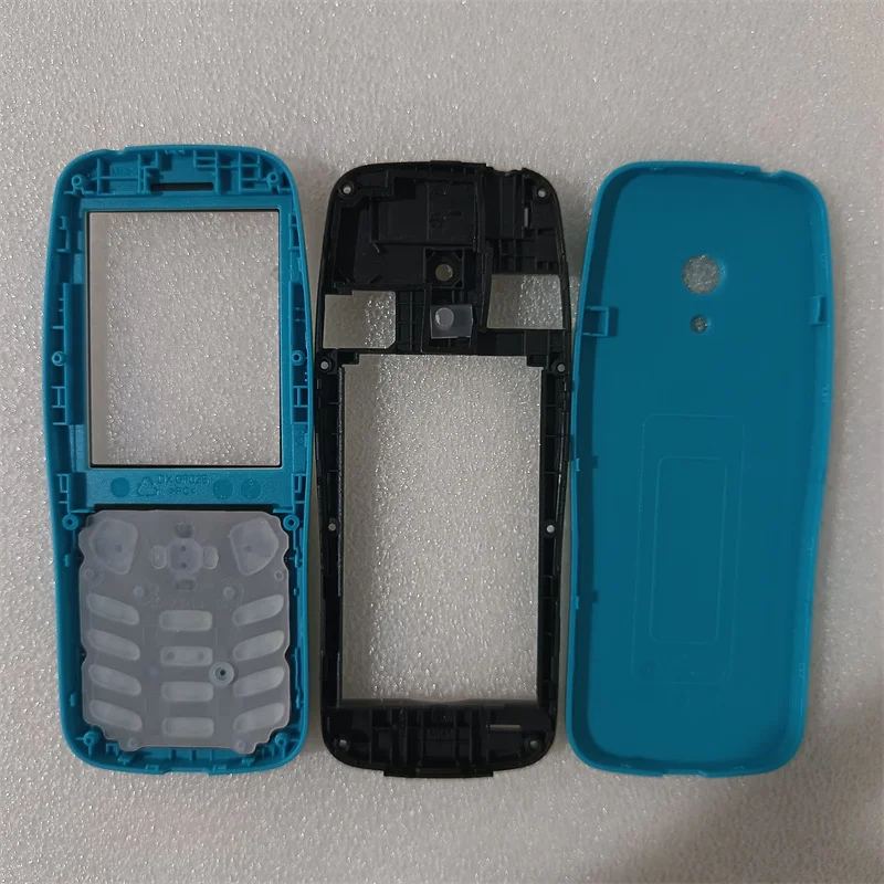 Full Complete Mobile Phone Housing Cover Case +English Keypad For Nokia 3210 4G (2024) Replacement