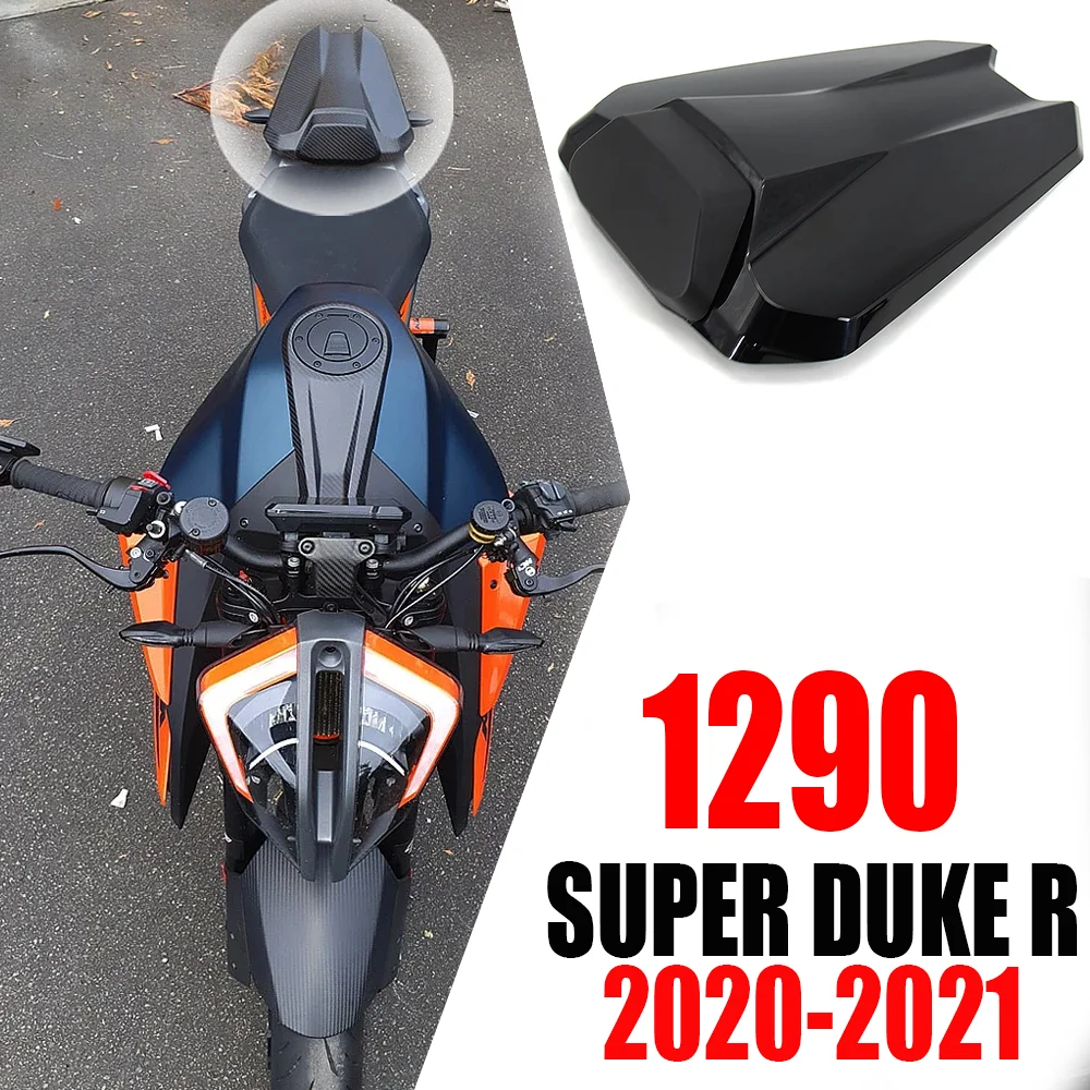 

Carbon Black Motorcycle Rear Passenger Pillion Seat Cover Fairing Cowl Modified rear seatFor 1290 Super Duke R 2020 2021