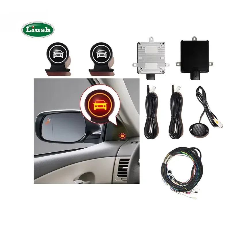 Universal Car 77GHz Microwave Radar X-Trail Model Waterproof Night View ADAS Functions Lane Change Assist Blind Spot