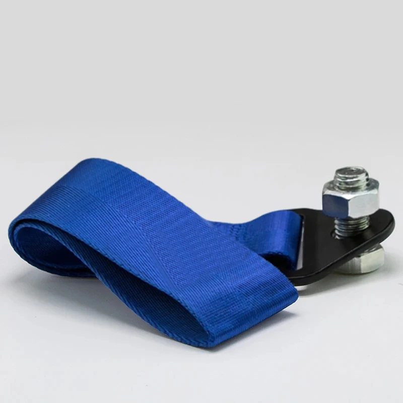 الثقيلة النايلون سحب حزام العالمي سباق السيارات حبل للسحب أخضر أسود أحمر 28 سنتيمتر الوفير مقطورة سحب حزام الحبال سيارة الديكور #2