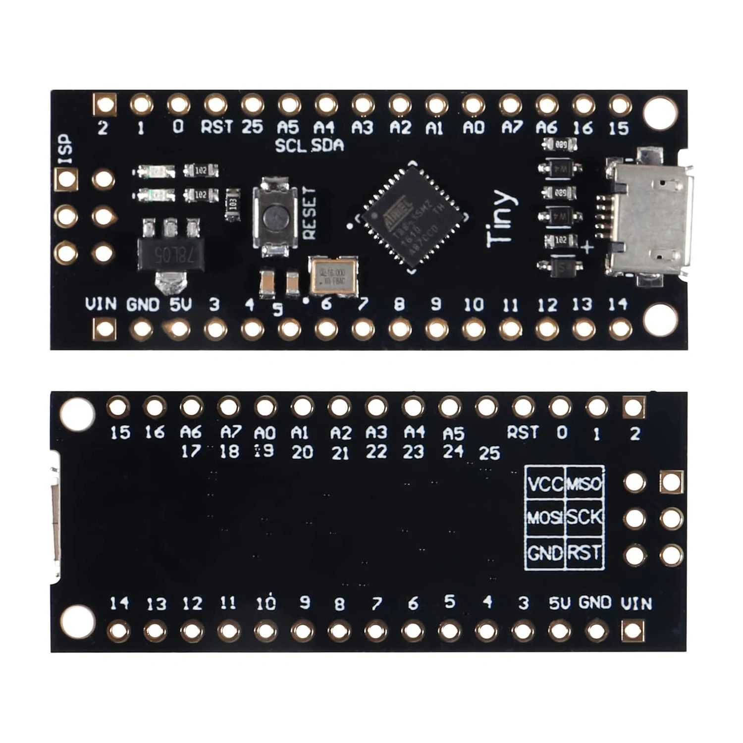 MH-Tiny ATTINY88 Micro Development Board 16Mhz /Digispark ATTINY85 Upgraded /NANO V3.0 ATmega328 Extended Compatible for Arduino