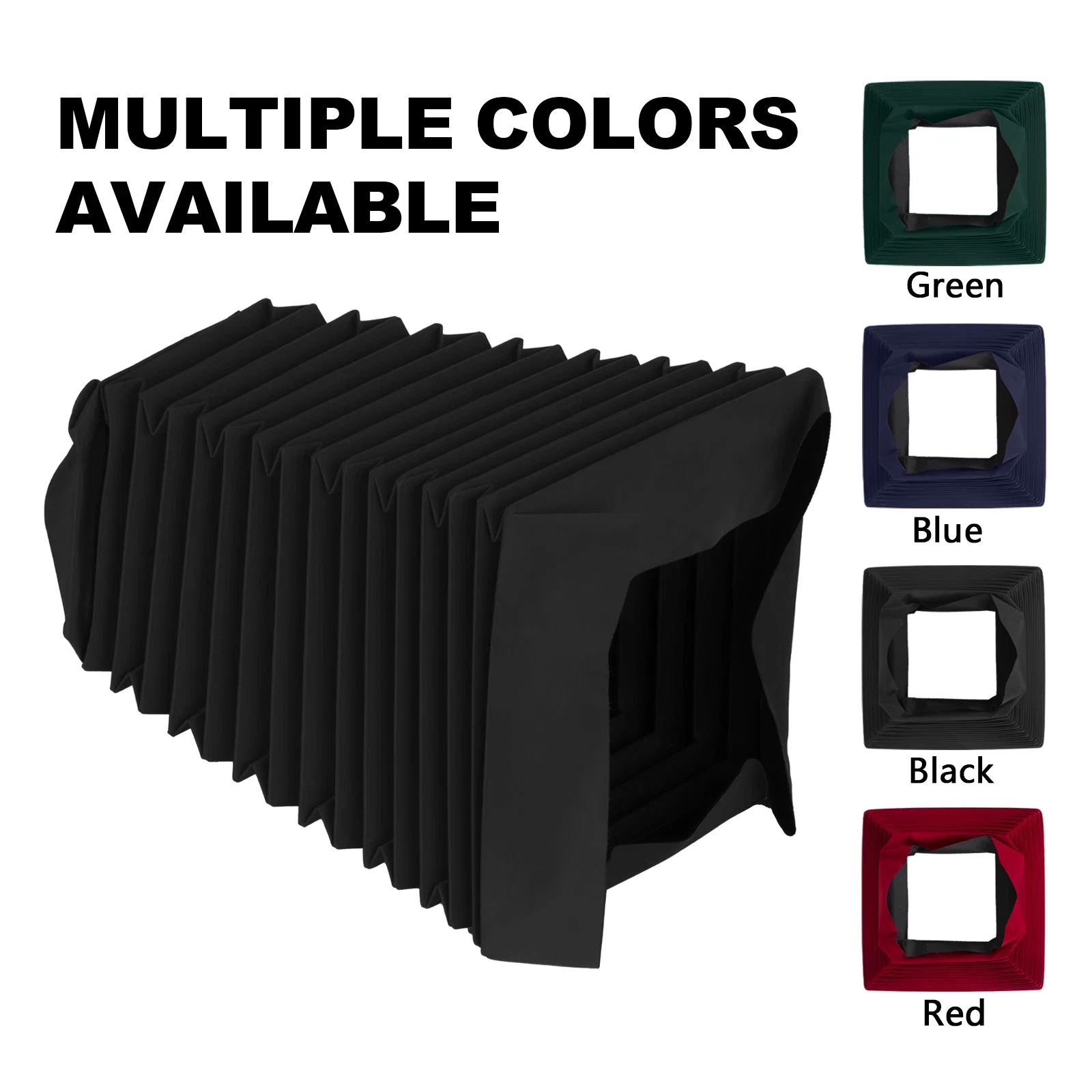 eTone New Professional Multicolor Hand Made Replacement Bellows for Deardorff 4x5 Large Format Camera Straight Corner