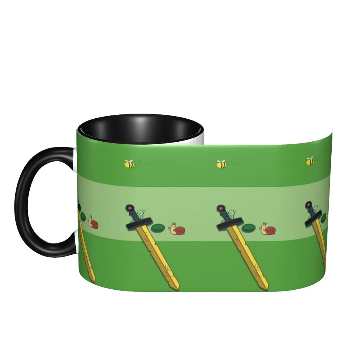 Finn The Human Adventurer Backpack Mug Funny Ceramic Coffee Cups Tea Mugs Milk Cup Drinkware Gifts for Woman Man DIY Custom