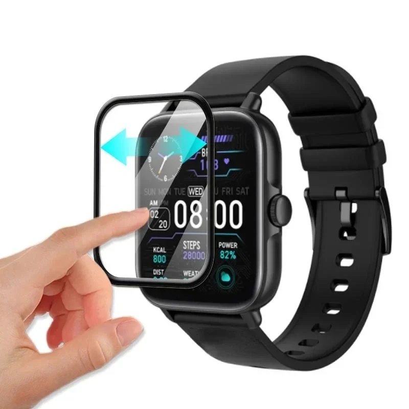 

1-5PCS 3D Edge Screen Protector for Colmi P8 P20 P28 Plus P30 P68 P71 C60 C61 C63 C80 C81 Smart Watch Full Cover Protective Film