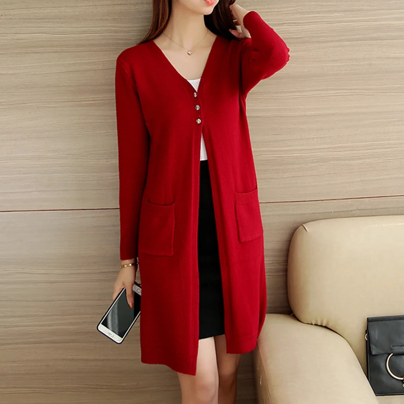 

Autumn Women's Solid Color Harajuku Slim Fit Sweater Fashion New Soft Basic Sweet Girl Knit Sweater Cardigan Tops Gothic Clothes