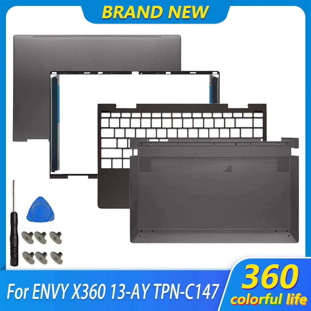 New Cover For ENVY X360 13-AY 13Z-AY TPN-C147 Laptop LCD Back Top Cover Front Bezel Palmrest Upper Case Lower Bottom Cover