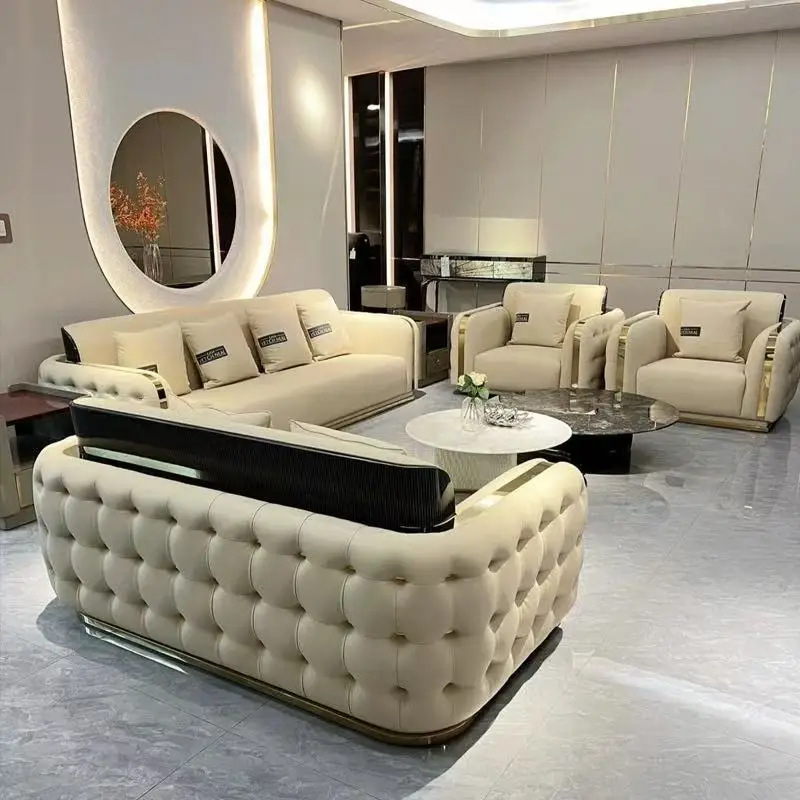 Light luxury buckle sofa ktv sofa bar hotel private club ktv sofa