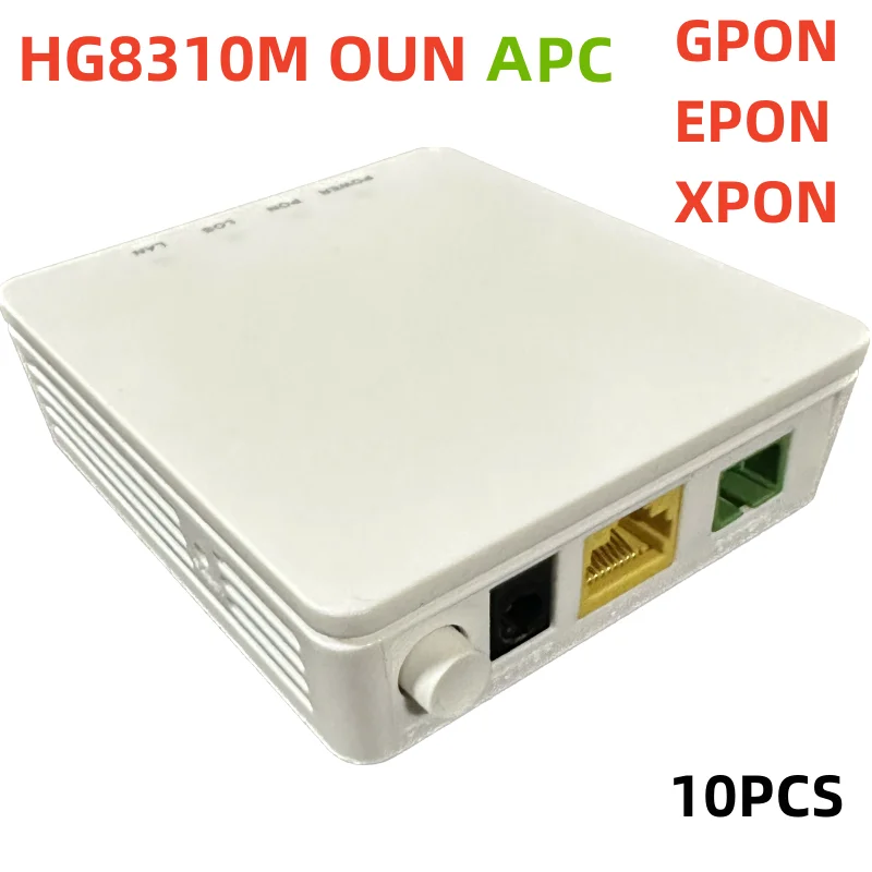 For  HG8310M XPON GPON EPON GE APC ONU HG8010H 8310M Single Port Suitable for Fiber Class FTTH Terminal Router New Modem