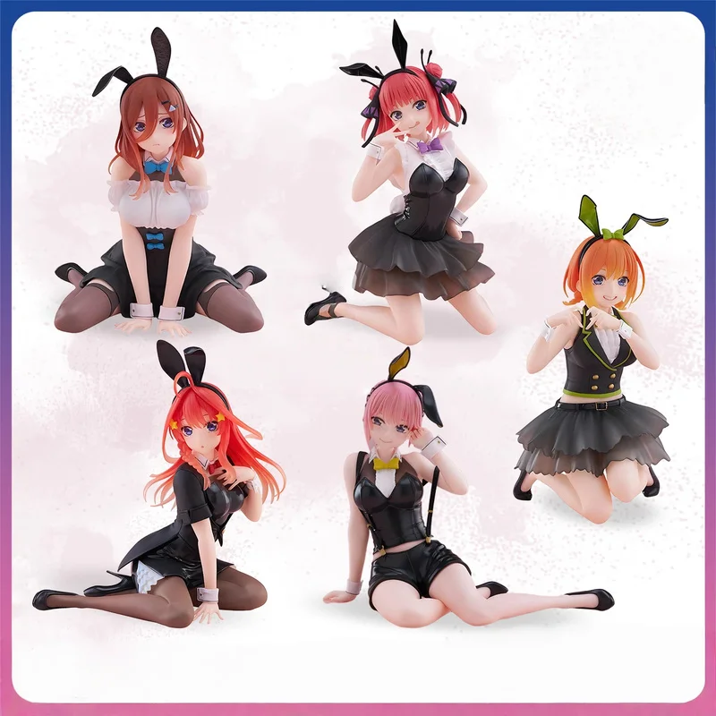 

Elegant Pretty Moebunny Girl Seated Figurine The Quintessential Quintuplets Dashboard Computer Case Desktop Decor For Anime Fans