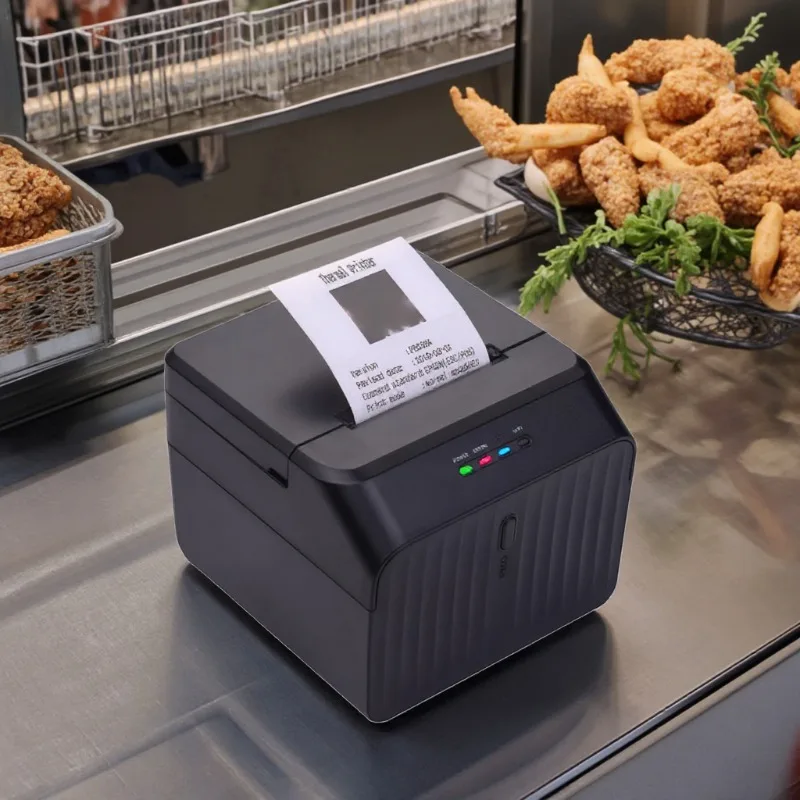 Desktop thermal printer USB Bluetooth interface 58mm thermal receipt order wireless end point Pos printer