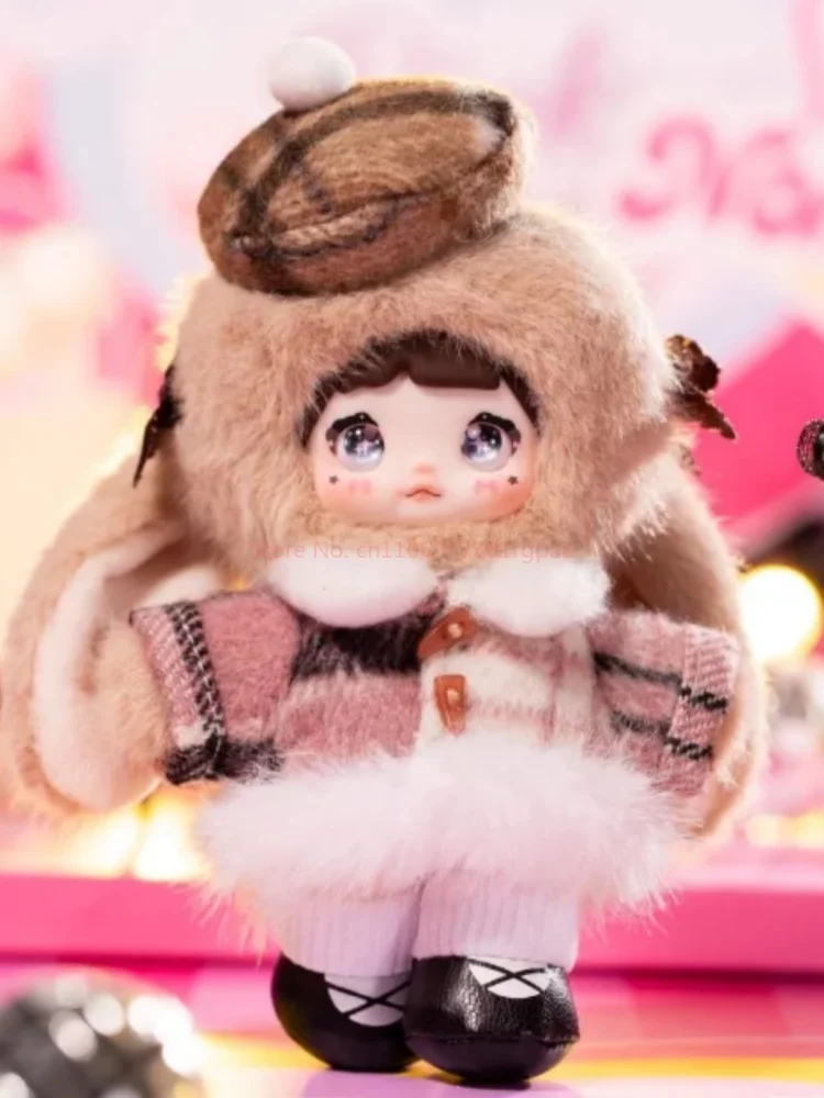 

Nommi Pinky Energy Series Plush Blind Box Cute Bunny Doll Mystery Surprise Box Collectible Bag Pendant Toy Gift For Girls Boys