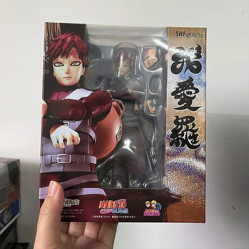 Shfiguarts Naruto Gaara Action Figure SHF Gaara Naruto Anime Decoration Model Joints Movable Toys Collection Doll Toy Gifts