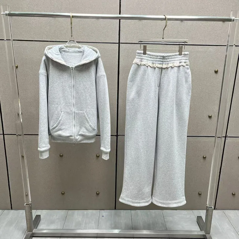 Damska bluza z kapturem, zapinana na podwójny zamek, patchworkowa, stylowa, ciepła, casualowa kurtka pikowana, bluza z kapturem, jesień, nowość, 2025, kurtka, y2k