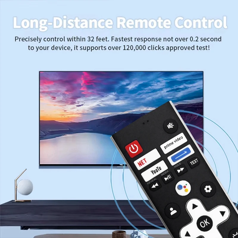 Replace Voice Remote Control HS-7A05H-00 For SKYWORTH HS-7A05H-00 TV Remote Control