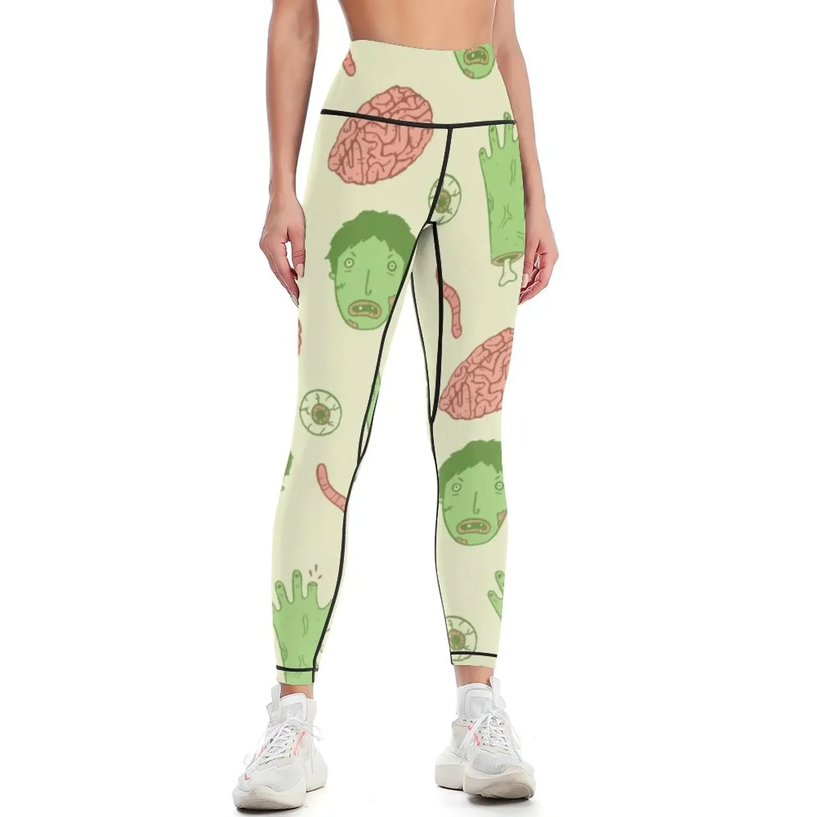 Zombie party Leggings sportswear gym gym sportswear woman Womens Leggings