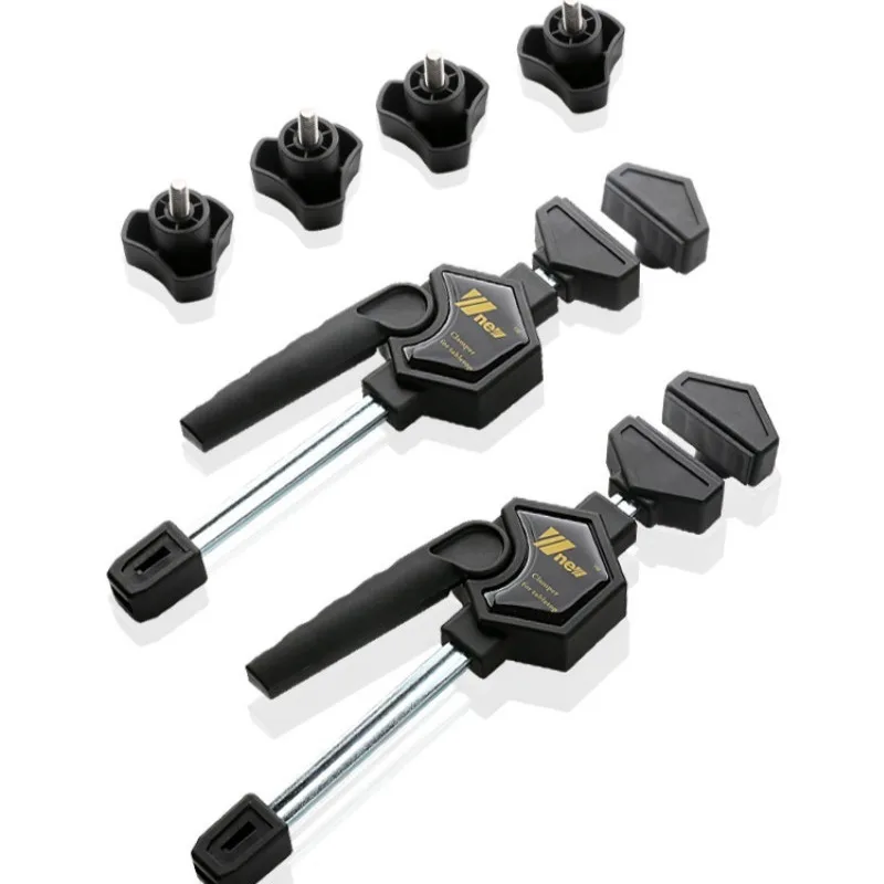 

2pcs/set Desktop Woodworking Tools Quick Clamping of Woodworking Holes Fixture Locking Desktop Pressing Material Tool
