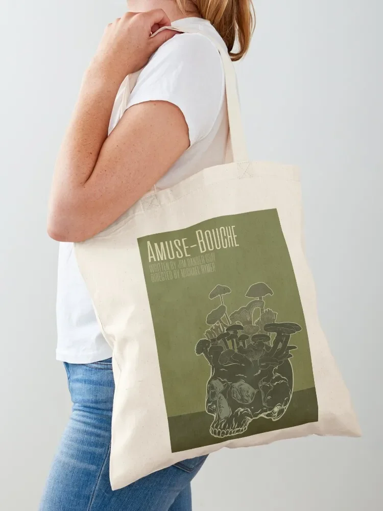 Amuse-Bouche - Hannibal Episode Poster (S1E2) Tote Bag canvas tote bags women bag shopping trolley bag