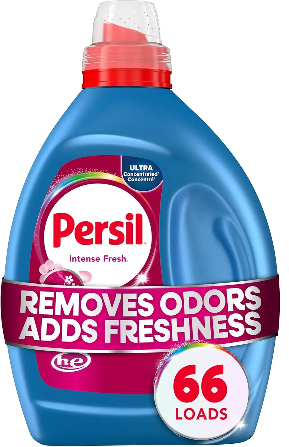

Laundry Detergent Liquid, 50 Fl Oz, 66 Loads, Ultra Concentrated for Deep Cleaning & Lasting Freshness, HE Safe