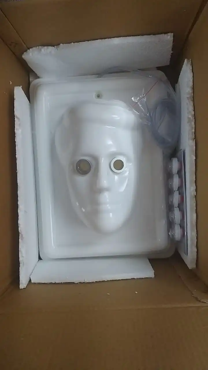 

Children's DIY Blank Paper Pulp Mask Customized
