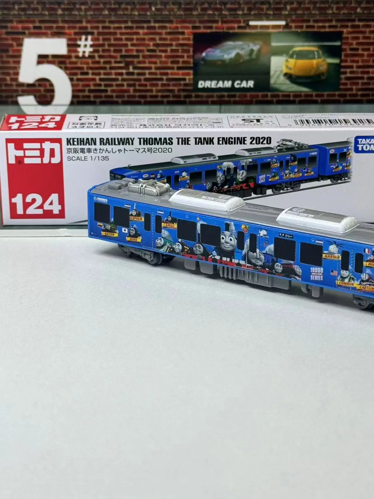 Takara Tomy Tomica Long Type No.124 Keihan Train Thomas the Tank Engine 2020 Alloy Diecast Metal Vehicle Model Toy Gift for Boys view 5