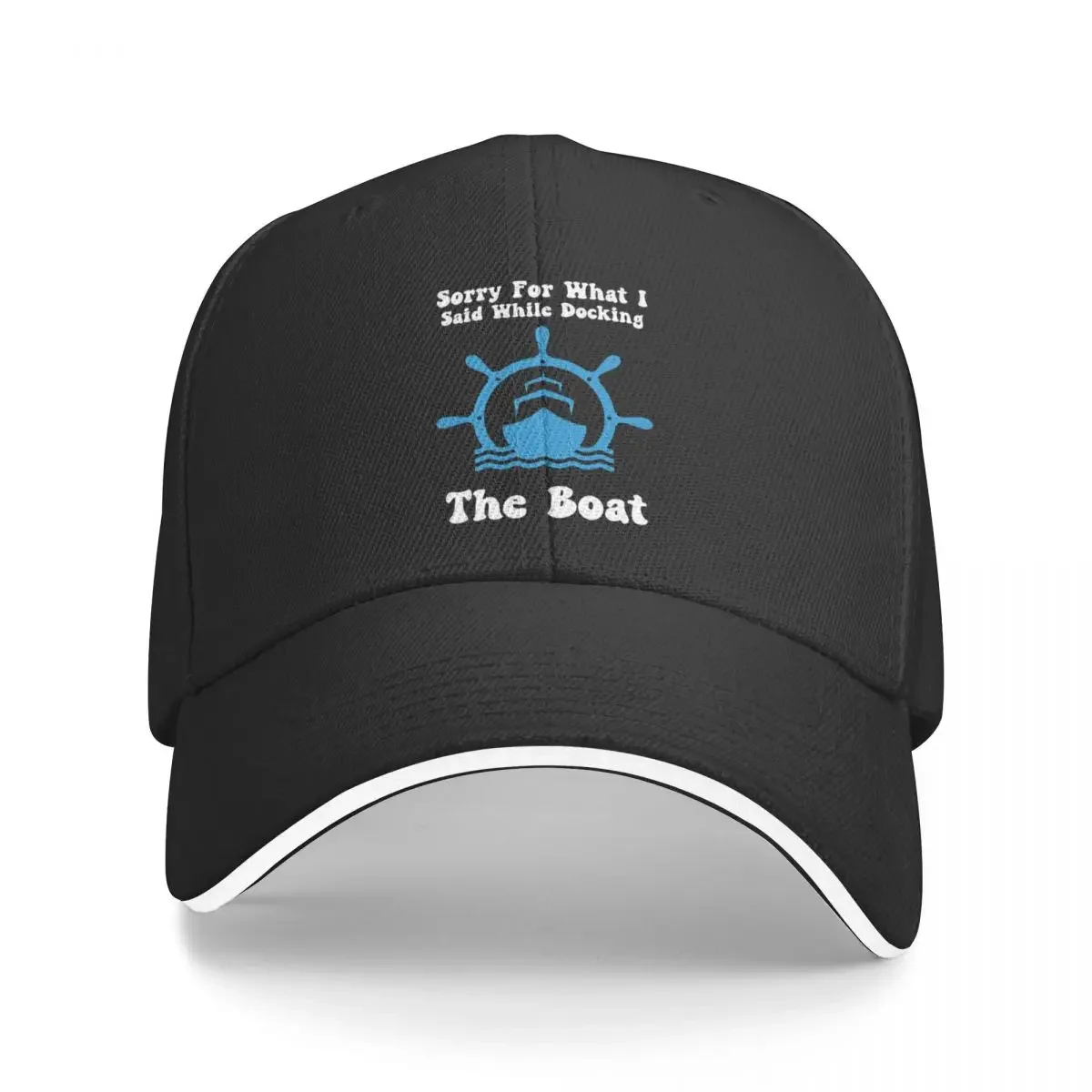 Sorry For What I Said While Docking The Boat, Boater Baseball Cap dad hat black Hats For Women Men's